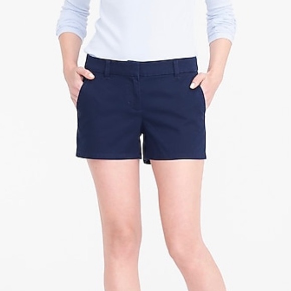 Maurices Shorts Size 3/4 Navy Blue EUC - Picture 1 of 9